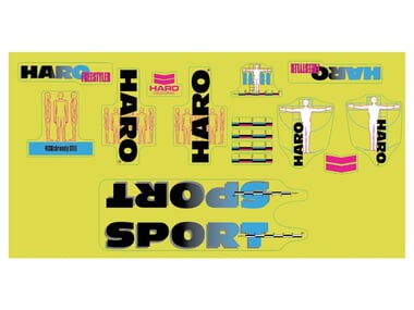 Haro Bikes "1990 Sport" Stickerset