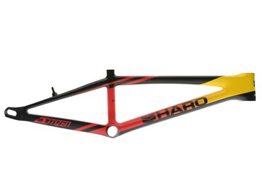 Haro Bikes "Citizen Carbon Pro XXL" BMX Race Rahmen - Orange Fade