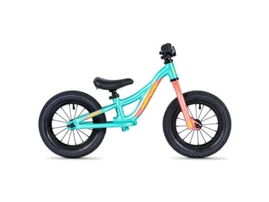 Inspyre Bicycles "Rocket 2024" BMX Balance - 12 Inch | Neo Mint / Coral