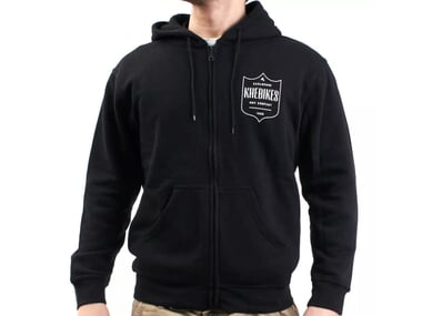 KHE Bikes "KHE" Hooded Zipper - Black