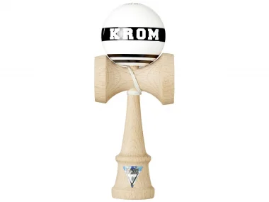 KROM Kendama "Strogo" Kendama - White