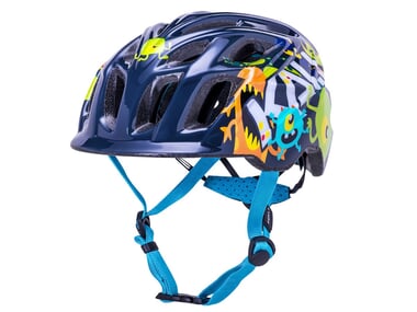 Kali Protectives "Chakra Child" MTB Helmet - Monsters Black