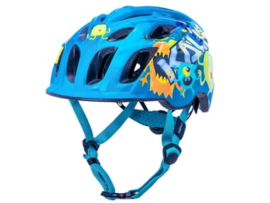 Kali Protectives "Chakra Child" MTB Helmet - Monsters Blue