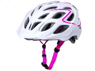 Kali Protectives "Chakra Plus" MTB Helm - Matt White/Pink
