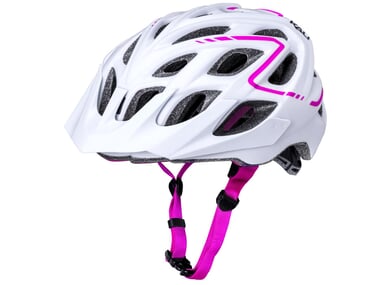 Kali Protectives "Chakra Plus" MTB Helmet - Matt White/Pink