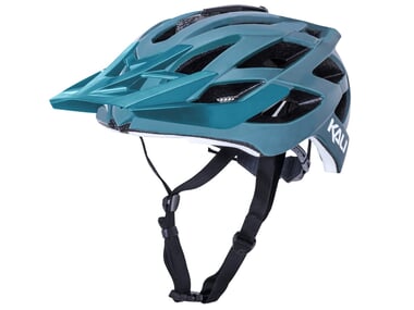 Kali Protectives "Lunati" MTB Helmet - Solid Matt Moss/White