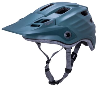 Kali Protectives "Maya 3.0" MTB Helmet - Solid Matt Moss/Silver