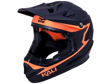 Kali Protectives "Zoka" Fullface Helm - Black/Orange