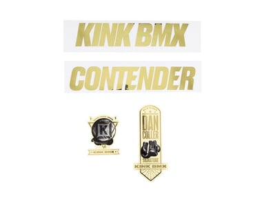 Kink Bikes "Contender" Decal Stickerset