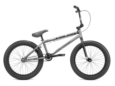 Kink Bikes "Curb" 2022 BMX Bike - Matte Brushed Silver