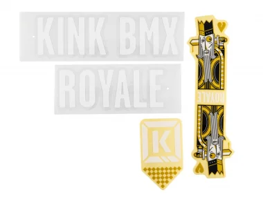 Kink Bikes "Royale"  Decal Stickerset