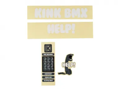 Kink Bikes "Williams"  Decal Stickerset