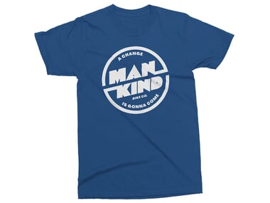 Mankind Bike Co. "Change" T-Shirt - Blue