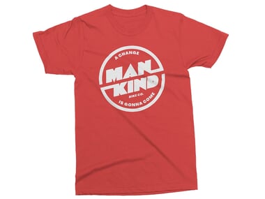 Mankind Bike Co. "Change" T-Shirt - Red