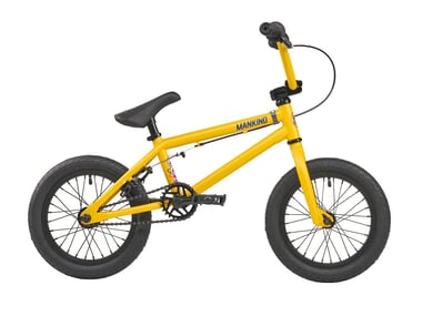 Mankind Bike Co. "Planet 14" BMX Bike - 14 Inch | Semi Matte Yellow