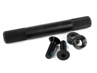 Mission BMX "48 Spline" Kurbelachse + Schrauben