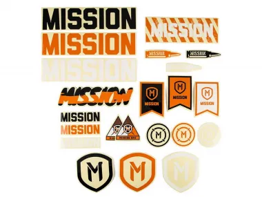 Mission BMX Stickerset