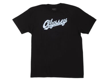 Odyssey BMX "Cloudy" T-Shirt - Black/Light Blue