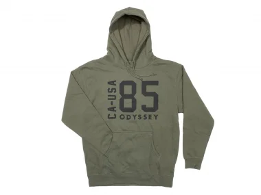Odyssey BMX "Import" Hooded Pullover - Olive/Black