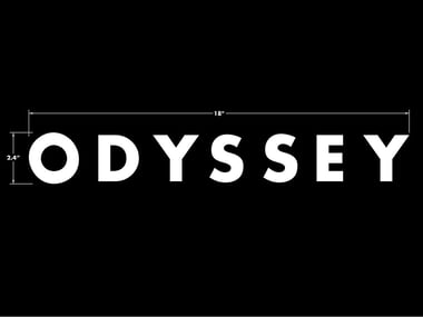 Odyssey BMX "Ramp" Sticker