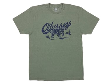 Odyssey BMX "Roam" T-Shirt - Olive/Blue