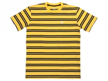 Odyssey BMX "Stitched Monogram" T-Shirt - Yellow/Black