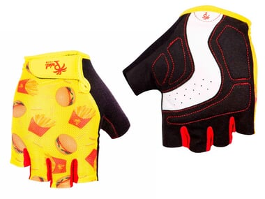 Pedal Palms "Burgers" Short Finger Gloves