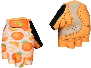 Pedal Palms "Orange Crush" Short Finger Gloves