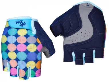 Pedal Palms "Polka 3" Kurzfinger Handschuhe