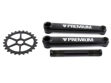 Premium "1948 Spline Drive" BMX Crank + 25T Sprocket