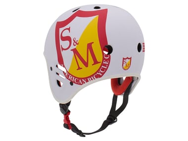 ProTec "Full Cut Certified" BMX Helm - S&M Matte White