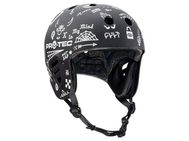 ProTec X Cult "Full Cut Certified" BMX Helmet - Matte Black