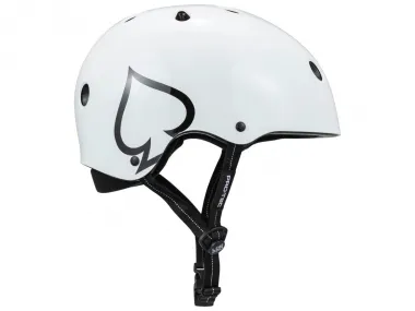 ProTec "Low Pro" BMX Helm - Glossy White