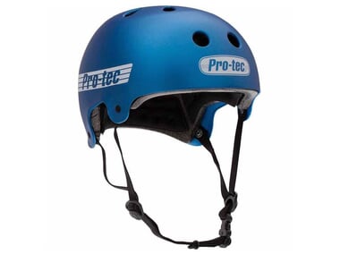 ProTec "Old School Certified" BMX Helm - Metallic Blue