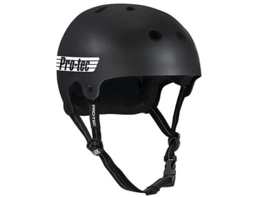 ProTec "Old School Low Pro" BMX Helmet - Flat Black