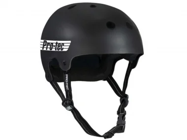 ProTec "Old School Low Pro" BMX Helmet - Matte Black (Certified)
