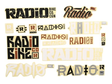 Radio Bikes Stickerset