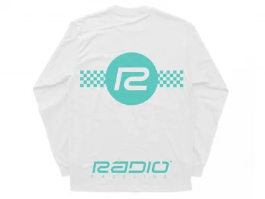 Radio Bikes "Checker" Longsleeve - White