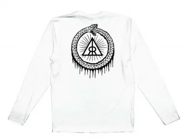 Relic BMX "Ouroboros" Longsleeve - White