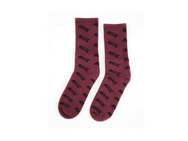 Relic BMX "Stoned" Socks - Wine Red