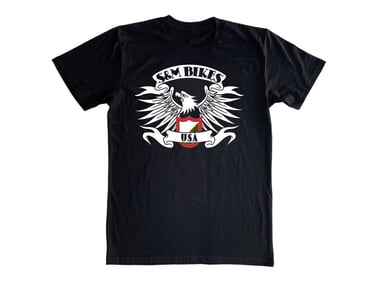 S&M Bikes "Eagle" T-Shirt - Black
