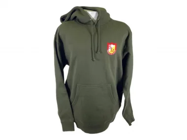 S&M Bikes "Pocket Shield" Hooded Pullover - Olive