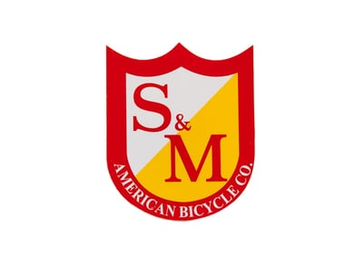 S&M Bikes "Small Shield" Sticker