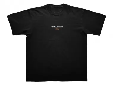 Skilldash "Thrive Koi" T-Shirt - Black