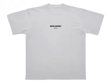 Skilldash "Thrive Lotus" T-Shirt - White