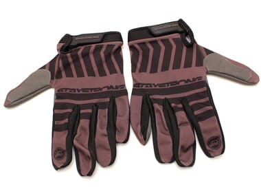 Stay Strong "Chev Stripe" Gloves - Cocoa