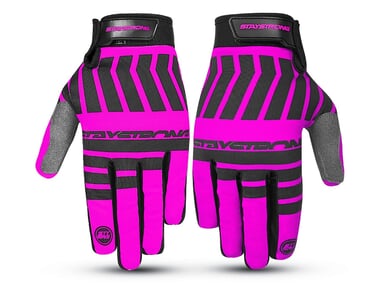 Stay Strong "Chev Stripe" Gloves - Pink