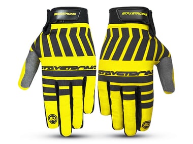Stay Strong "Chev Stripe" Gloves - Yellow