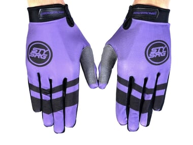 Stay Strong "Chevron" Gloves - Purple