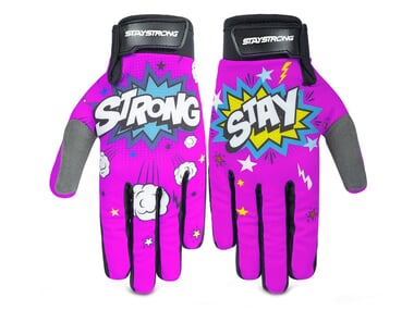 Stay Strong "Pow" Gloves - Pink